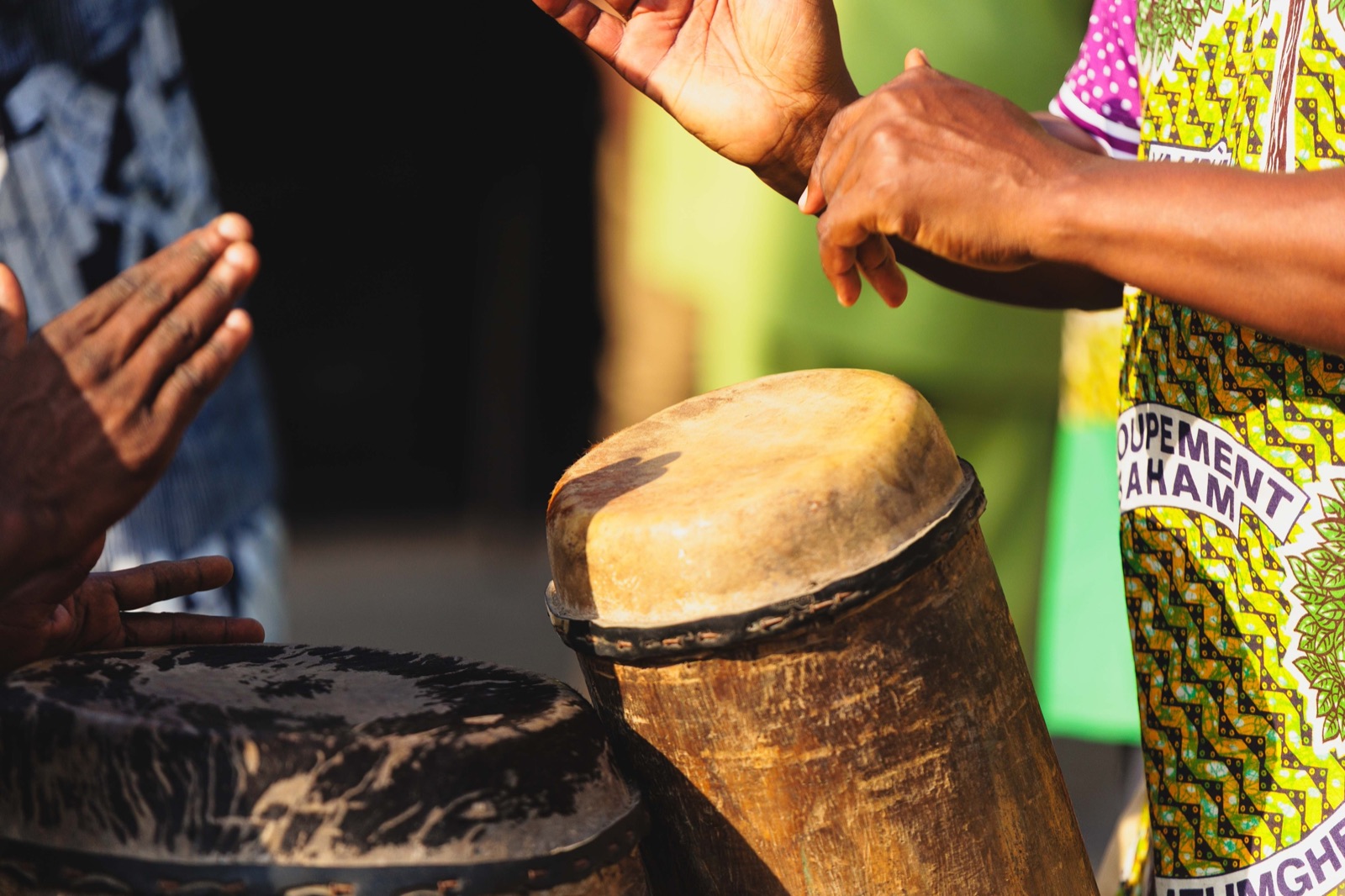 Traditional drums
