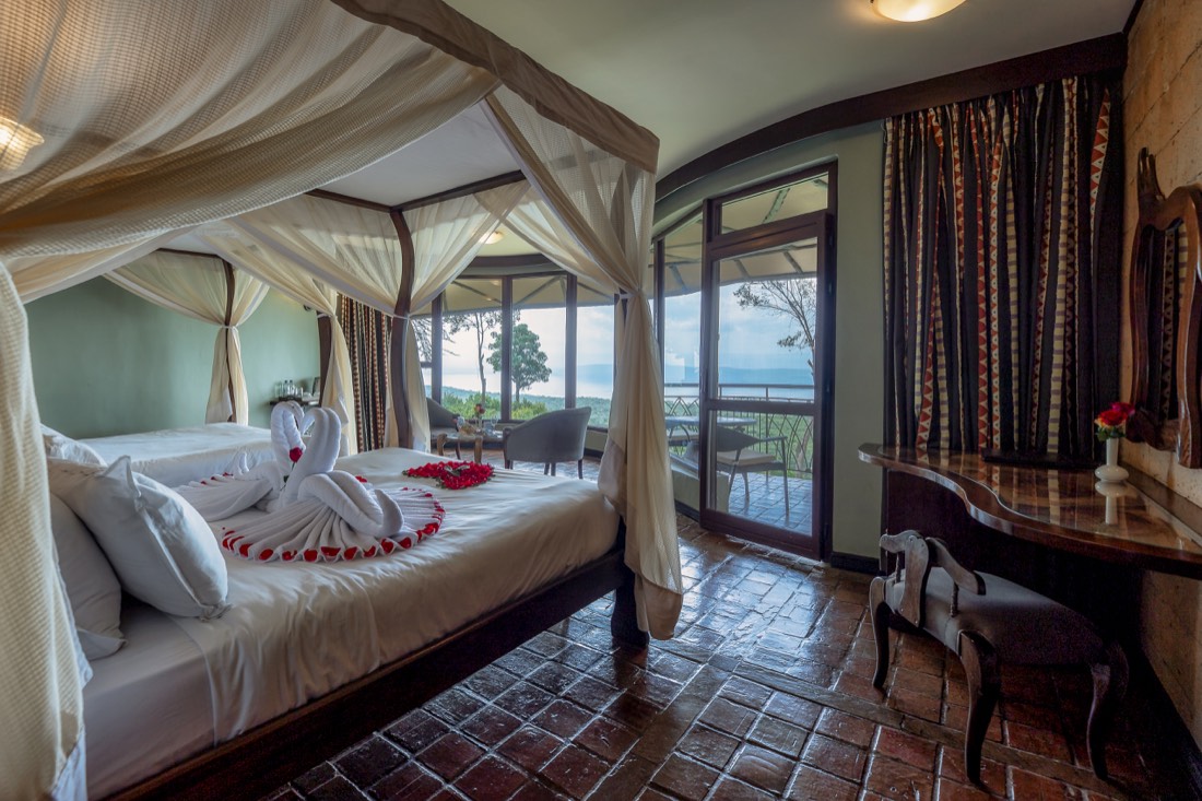 Lake Nakuru room and view